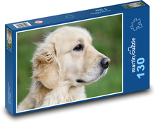 Zlatý retriever - pes Puzzle 130 dielikov - 28,7 x 20 cm 
