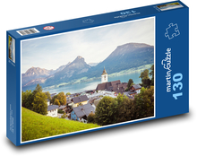 Jezero Wolfgangsee - Rakousko Puzzle 130 dílků - 28,7 x 20 cm