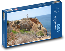 Útes - pobrežie Puzzle 130 dielikov - 28,7 x 20 cm 