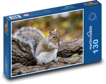 Squirrel Puzzle 130 pieces - 28.7 x 20 cm 