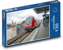 Train - Stop Puzzle 130 pieces - 28.7 x 20 cm 