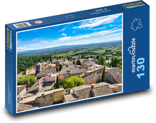 Mestské domy Puzzle 130 dielikov - 28,7 x 20 cm 