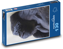 Šimpanz - opice Puzzle 130 dílků - 28,7 x 20 cm