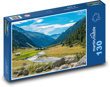 Údolie rieky Nera Puzzle 130 dielikov - 28,7 x 20 cm 