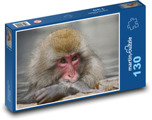Makak - opice Puzzle 130 dílků - 28,7 x 20 cm