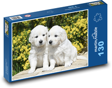 Golden Retriever Welpe Puzzle 130 Teile - 28,7x20 cm