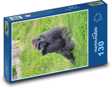 Gorilla - Affe Puzzle 130 Teile - 28,7x20 cm