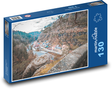 Česká republika - Hřensko Puzzle 130 dielikov - 28,7 x 20 cm 