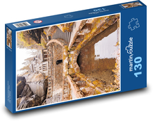 Hřensko - stara gazownia Puzzle 130 elementów - 28,7x20 cm