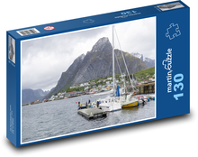 Lofoty - Norwegia Puzzle 130 elementów - 28,7x20 cm