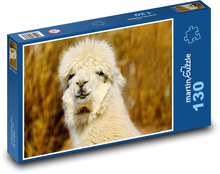 - Ein Alpaka. Puzzle 130 Teile - 28,7x20 cm