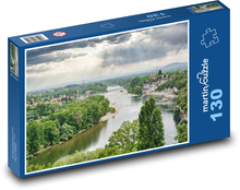 Rieka - lesy Puzzle 130 dielikov - 28,7 x 20 cm 