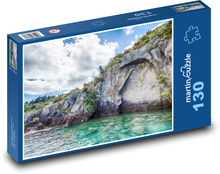 Nový Zéland - skalná maľba Puzzle 130 dielikov - 28,7 x 20 cm 