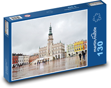 Polsko - historické centrum Puzzle 130 dílků - 28,7 x 20 cm