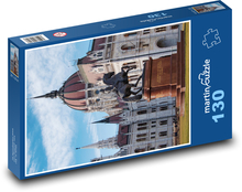 Budapešťský parlament - Maďarsko Puzzle 130 dílků - 28,7 x 20 cm