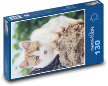 Rostige Katze Puzzle 130 Teile - 28,7x20 cm
