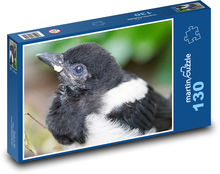 Elster - Vogel, Küken Puzzle 130 Teile - 28,7x20 cm