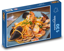 Italian food - seafood Puzzle 130 pieces - 28.7 x 20 cm 