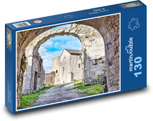 Středověké město - Francie Puzzle 130 - 28,7x20 cm