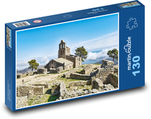 Kostol - stredoveká kaplnka Puzzle 130 dielikov - 28,7 x 20 cm 