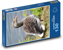 Gęś - ptak Puzzle 130 elementów - 28,7x20 cm