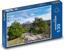 Francja - Montagne Sainte-Victoire Puzzle 130 elementów - 28,7x20 cm
