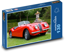 Samochód - składany Puzzle 130 elementów - 28,7x20 cm