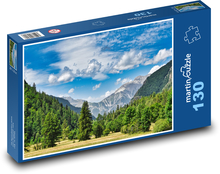 Francúzske Alpy Puzzle 130 dielikov - 28,7 x 20 cm