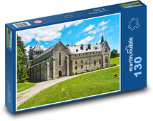 France - Abbaye de Loc Dieu Puzzle 130 pieces - 28.7 x 20 cm 