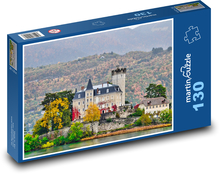 Zámok - Francúzsko Puzzle 130 dielikov - 28,7 x 20 cm 