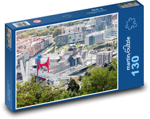 Muzeum - architektura Puzzle 130 elementów - 28,7x20 cm