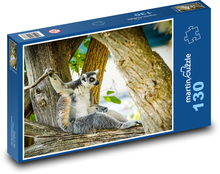 Lemur - zvíře Puzzle 130 - 28,7x20 cm