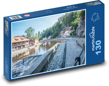 Český Krumlov - Vltava River Puzzle 130 pieces - 28.7 x 20 cm 