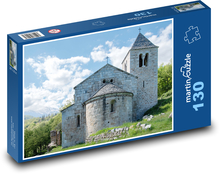 Kaplnka - kostol Puzzle 130 dielikov - 28,7 x 20 cm 