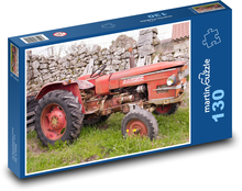 Ciągnik wyłączony z eksploatacji Puzzle 130 elementów - 28,7x20 cm