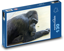 Opice - gorila Puzzle 130 dílků - 28,7 x 20 cm