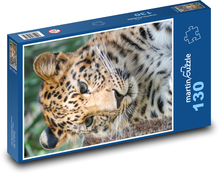 Leopard Puzzle 130 dílků - 28,7 x 20 cm