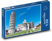 Wieża w Pizie, Włochy Puzzle 130 elementów - 28,7x20 cm