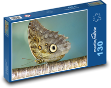 Obrovský motýľ Puzzle 130 dielikov - 28,7 x 20 cm 