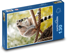 Lemur Puzzle 130 dílků - 28,7 x 20 cm