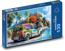 Auto - nature Puzzle 130 pieces - 28.7 x 20 cm 