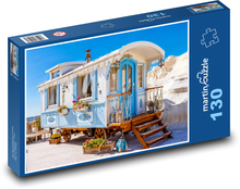 Letný dom v provensálskom štýle Puzzle 130 dielikov - 28,7 x 20 cm 