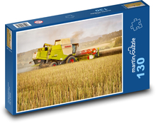 Žatva - kombajn Puzzle 130 dielikov - 28,7 x 20 cm 