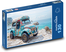 Retro-Auto Puzzle 130 Teile - 28,7x20 cm