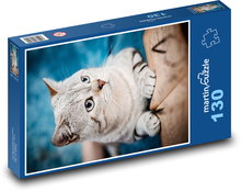 Katze - Haustier Puzzle 130 Teile - 28,7x20 cm