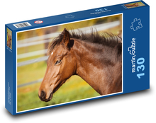 Koń - źrebak Puzzle 130 elementów - 28,7x20 cm