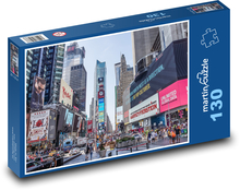 USA - New York Puzzle 130 dílků - 28,7 x 20 cm