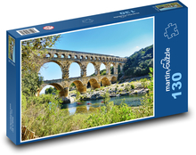 France - Pont-du-Gard Puzzle 130 pieces - 28.7 x 20 cm 