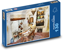 Historische Küche Puzzle 130 Teile - 28,7x20 cm