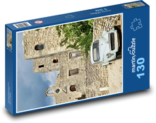 Kamienne domy Puzzle 130 elementów - 28,7x20 cm